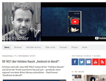 Tablet Screenshot of joefischler.com